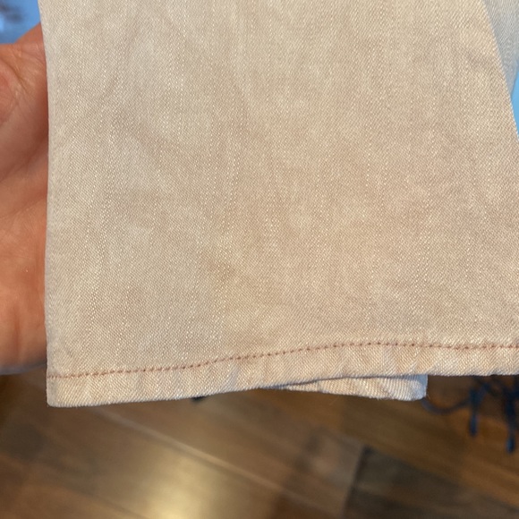 CHELSEA & THEODORE boho Blouse, size S, long sleeve with opening - Picture 4 of 5